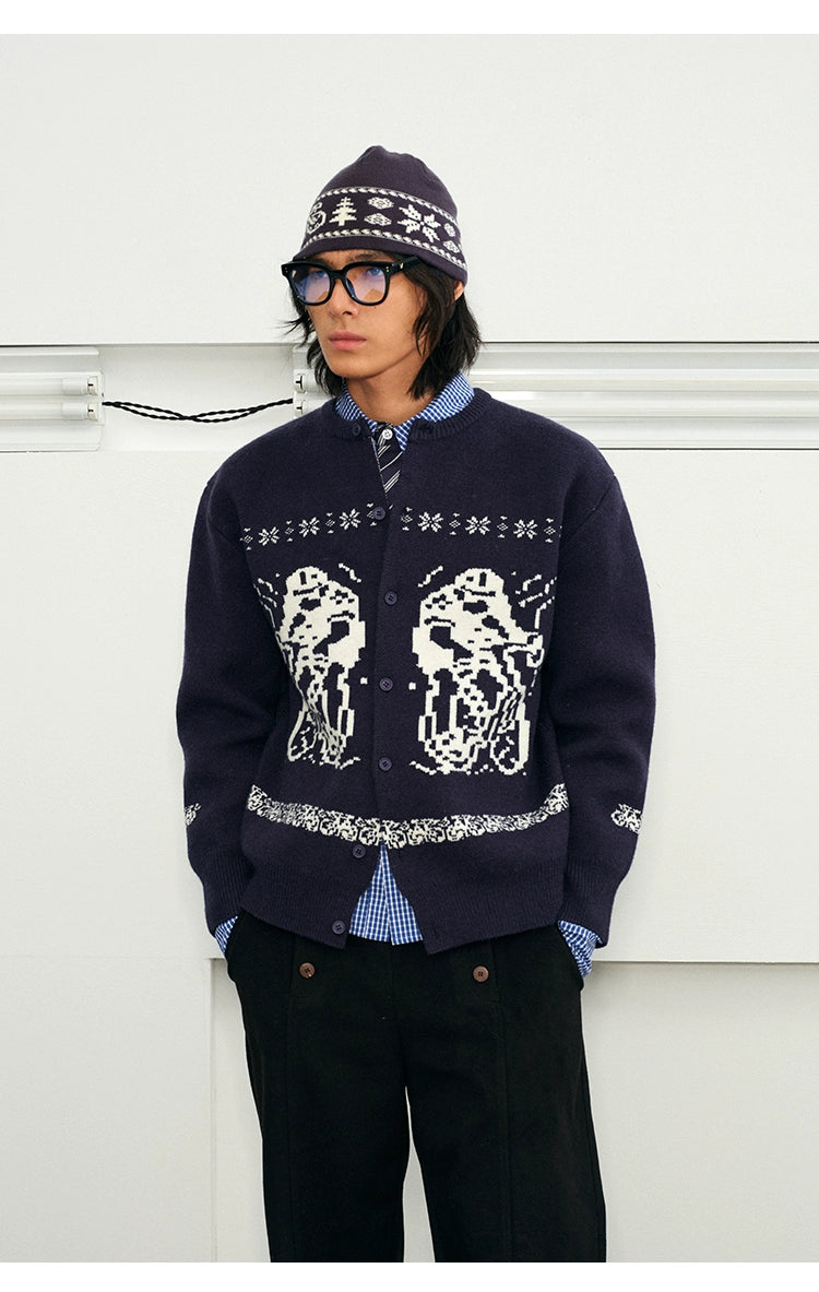 Fair Isle Knit Beanie