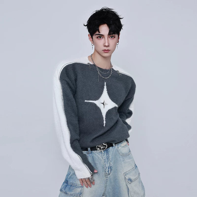 Nova Rift Asym Zip-Star Sweater