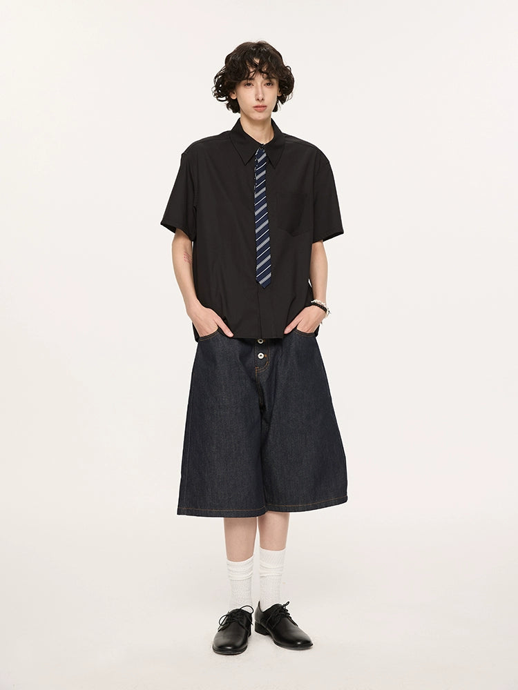 Preppy Short Sleeve Shirt