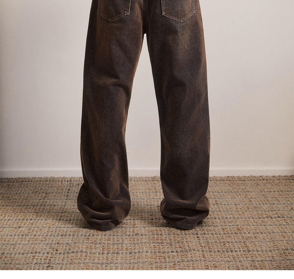 Rust Vintage Flare Jeans