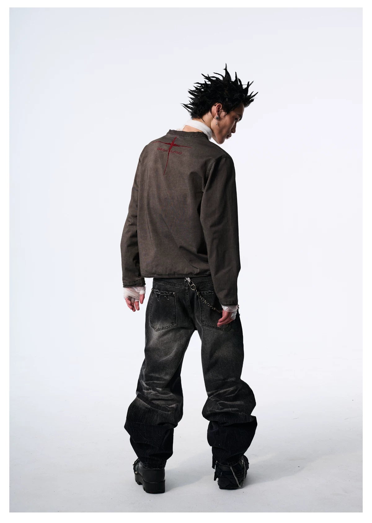 Ashen Relic Henley Long Sleeve Shirt