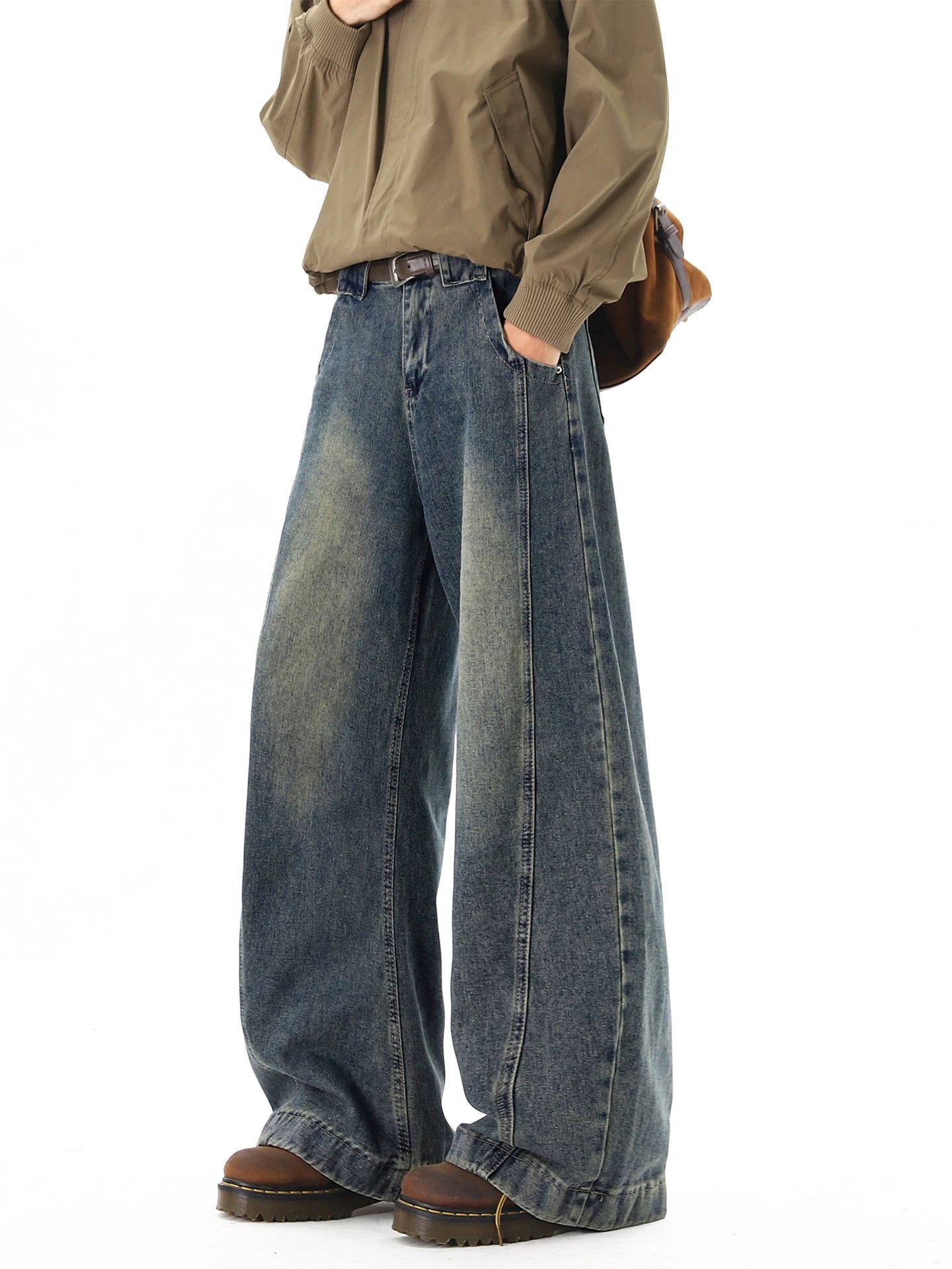 Timberline Deep Indigo Ultra-Wide Jeans