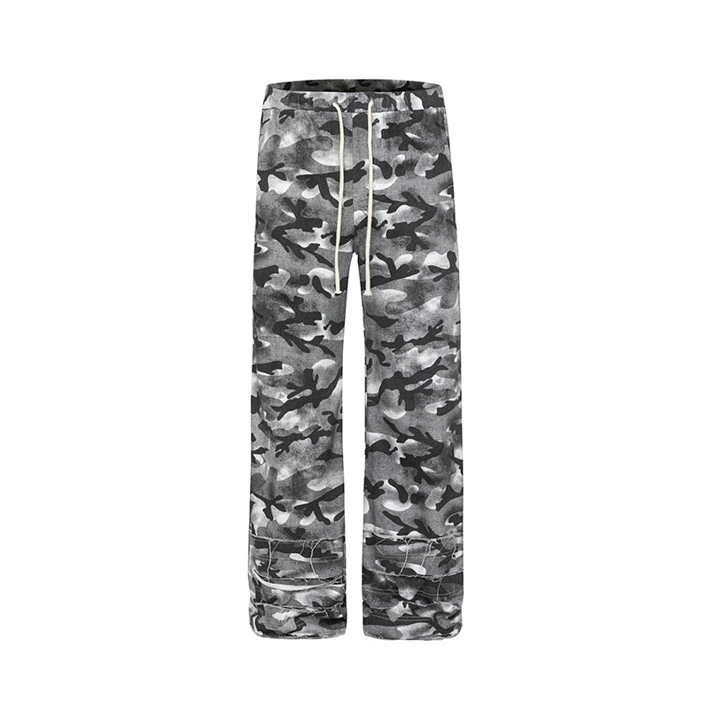 Ghost Camo Slouch Cargo Pants