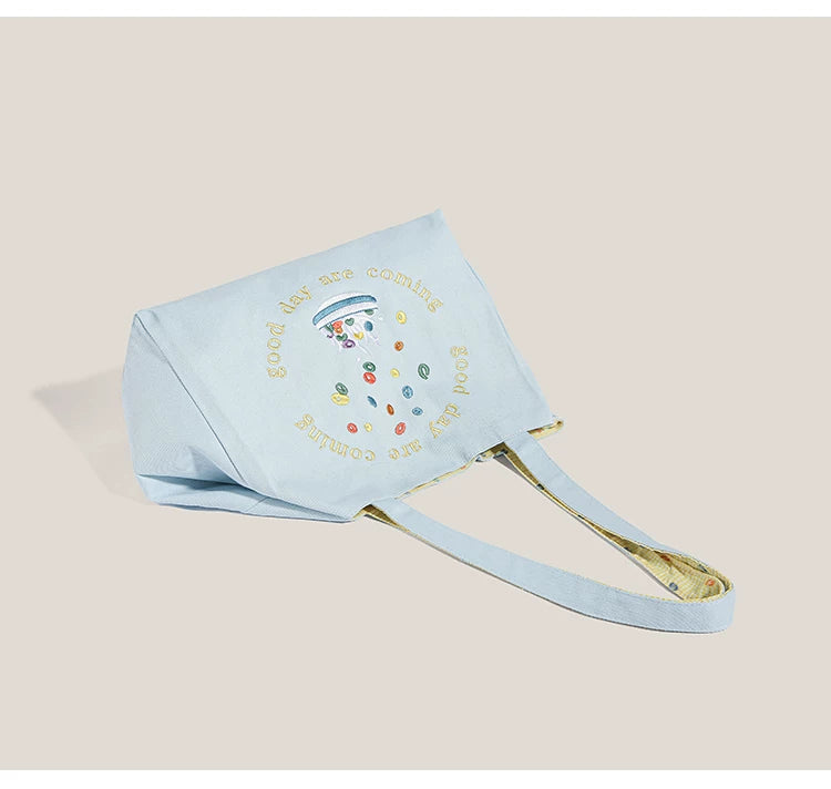 Cereal Sunshine Good Days Canvas Tote