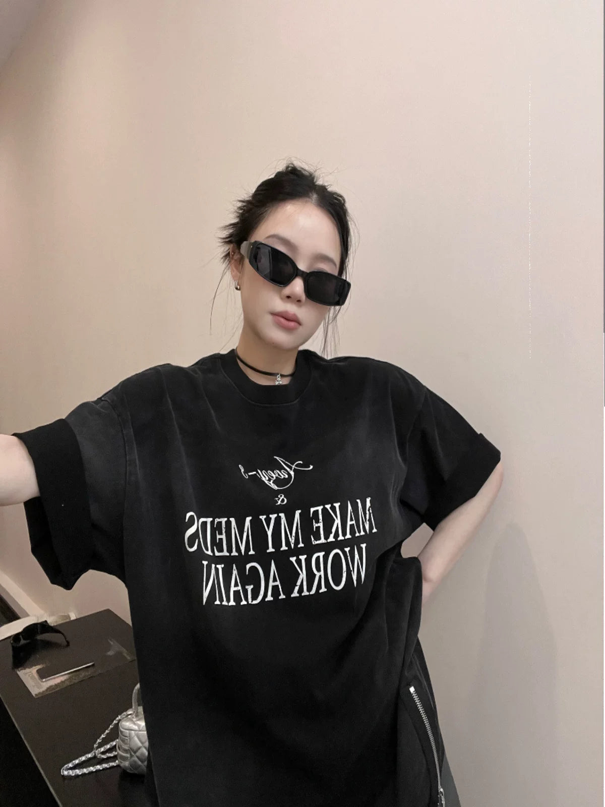 Reverse Mood Motto Tee