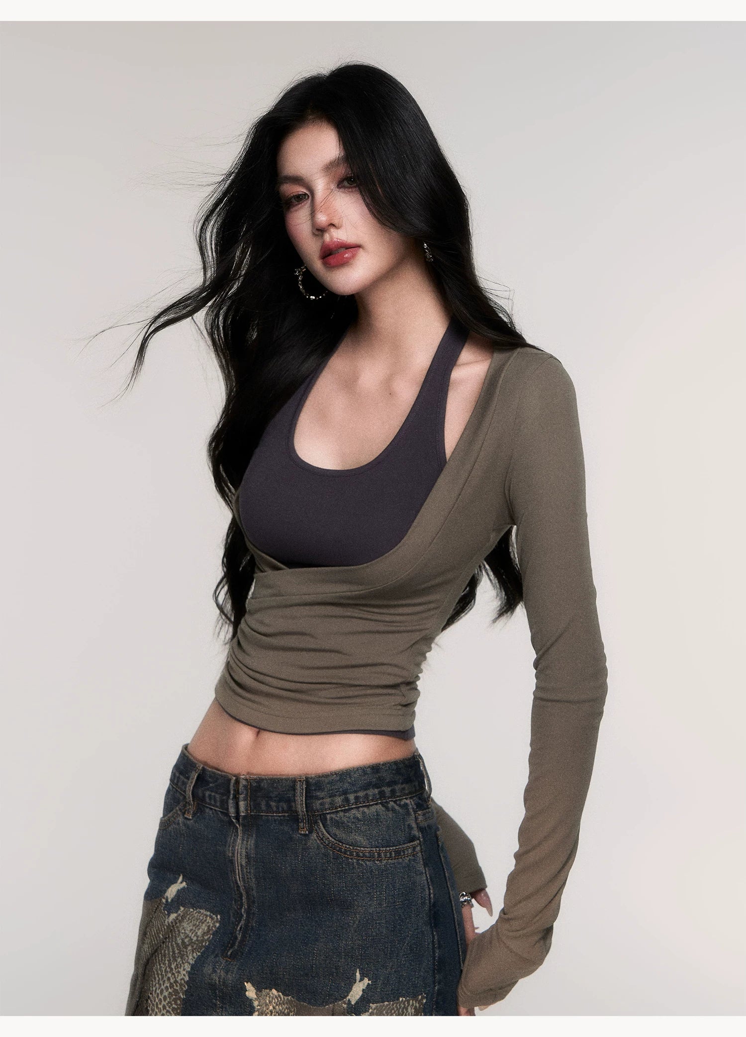 Mirage Wrap Layer Top