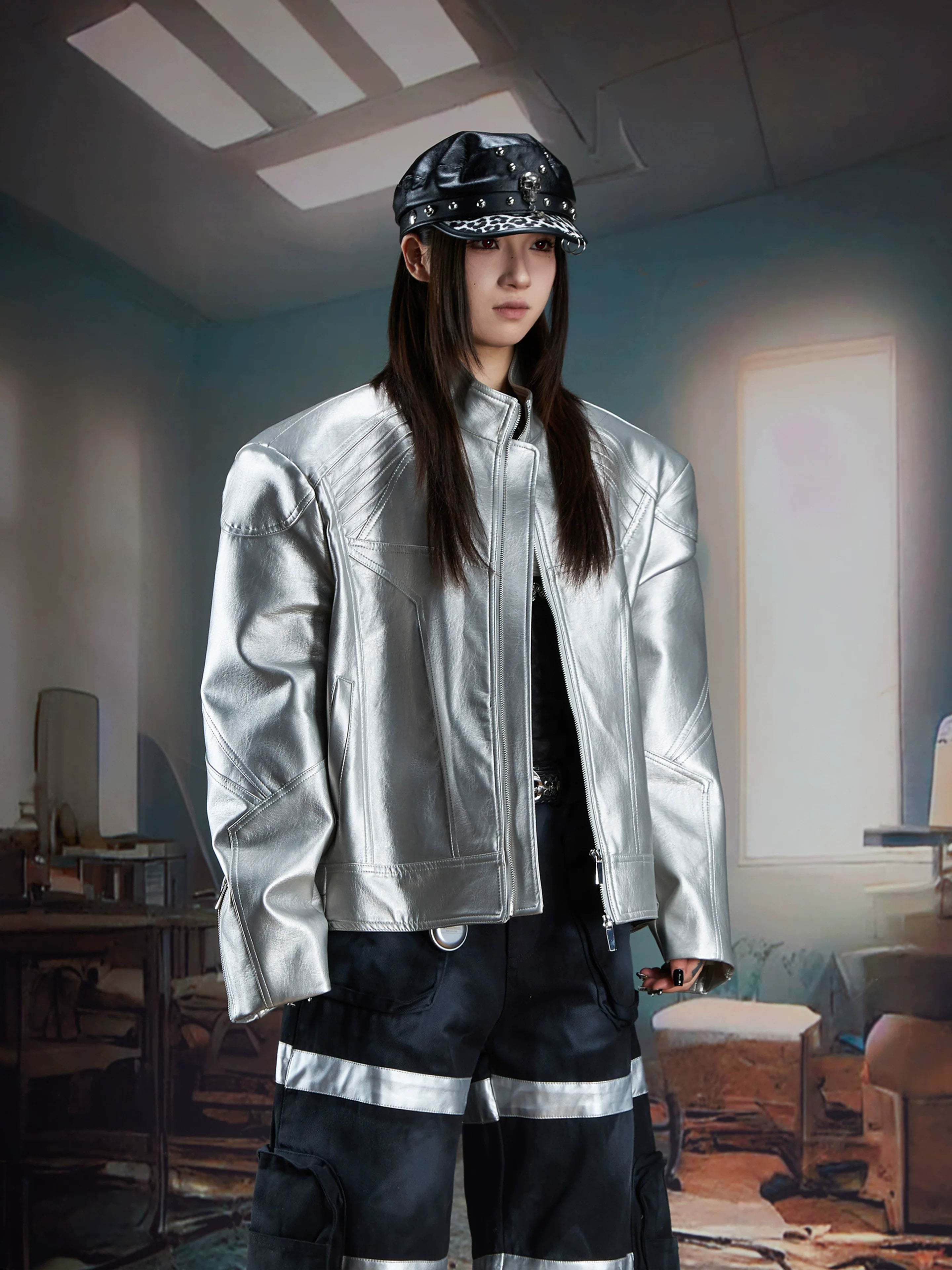 Nebula Spire Moto Jacket