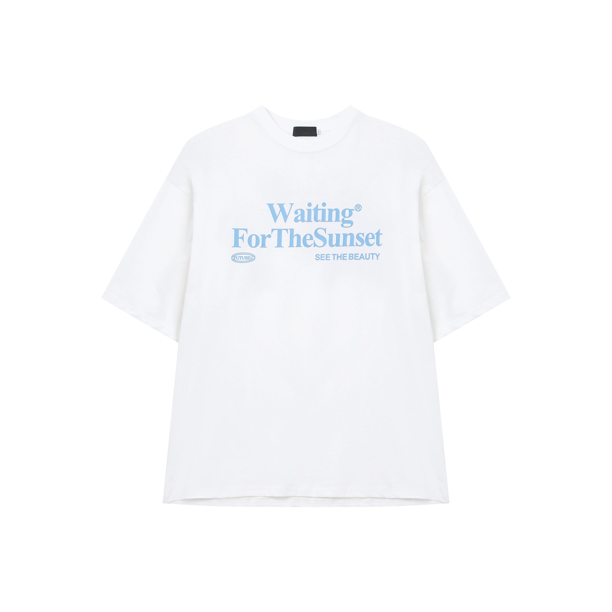 T-Shirt with Star Patches on the Back