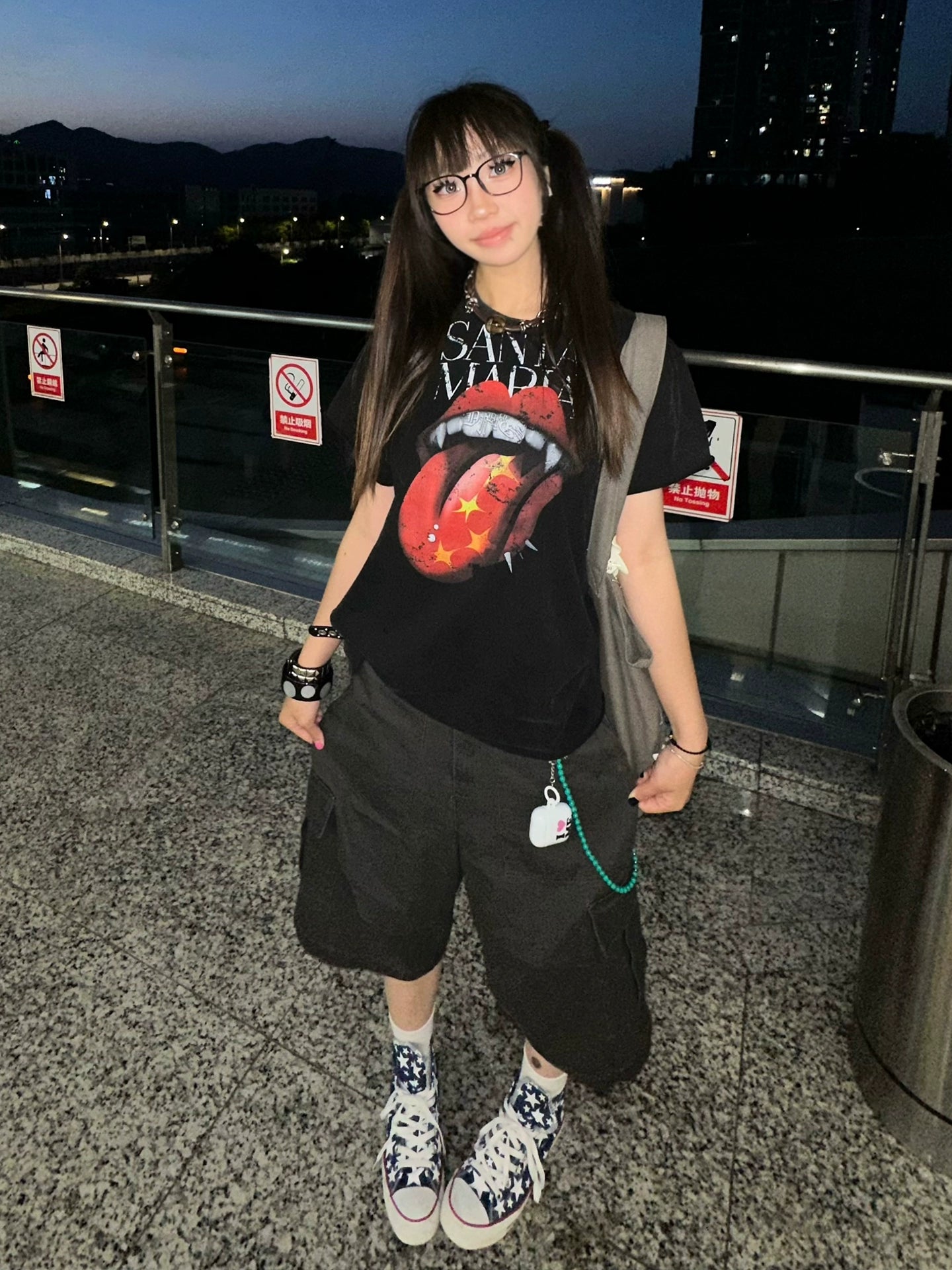 Vampire Tongue Graphic Tee