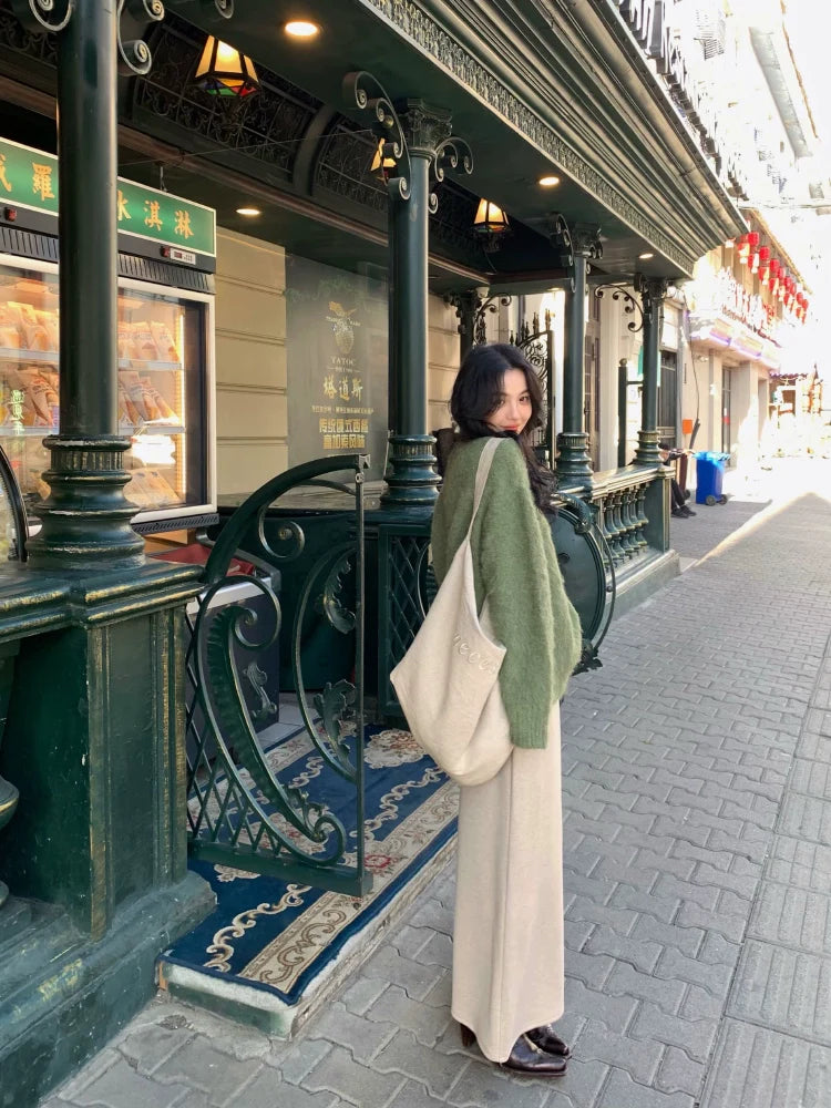 Plush Fuzzy Knit Sweater