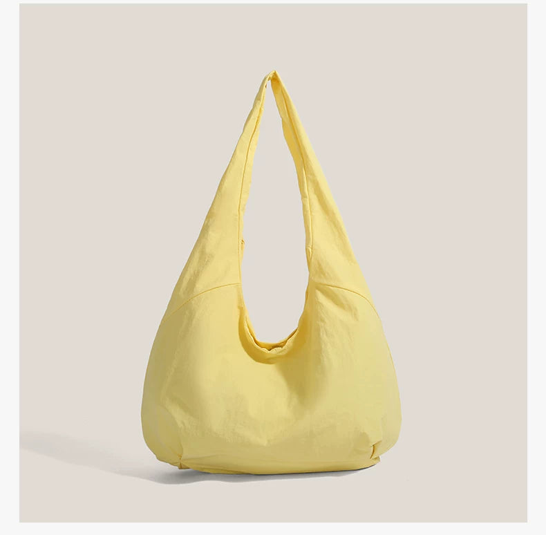 Oat Cloud Slouch Hobo Tote