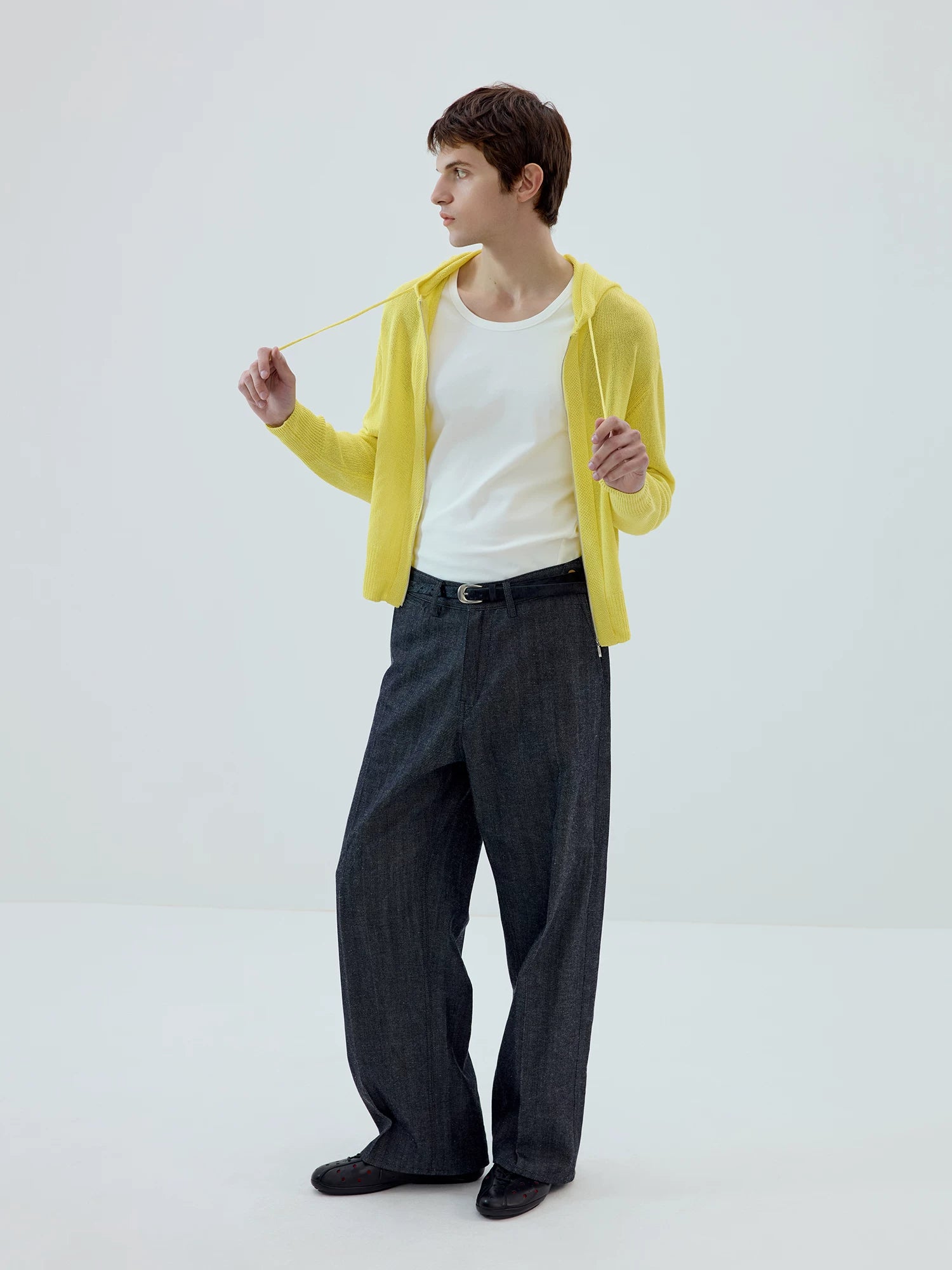 Buttermist Knit Zip Hoodie