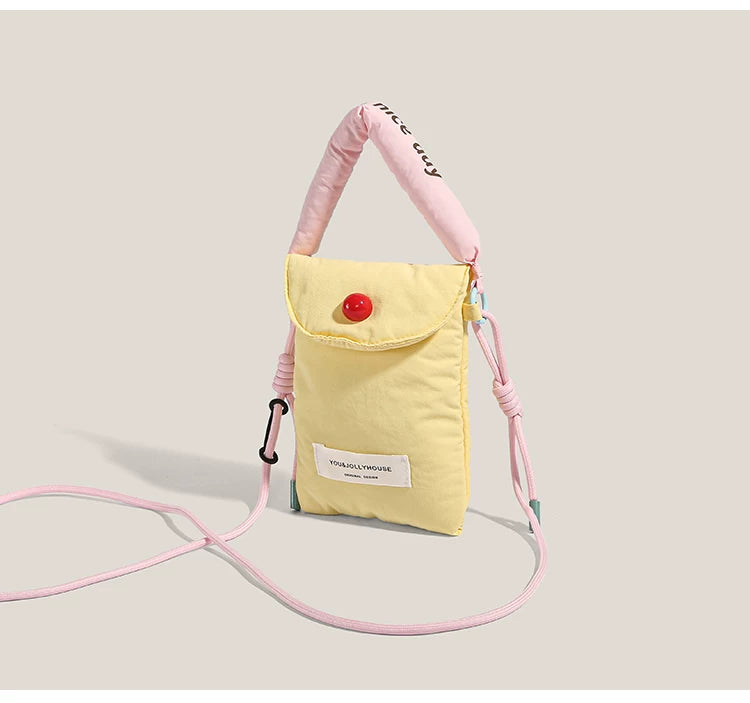 Sherbet Button Phone Crossbody