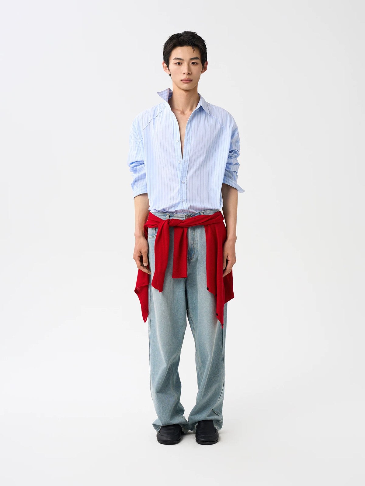 Airstream Pinstripe Oversized Shirt
