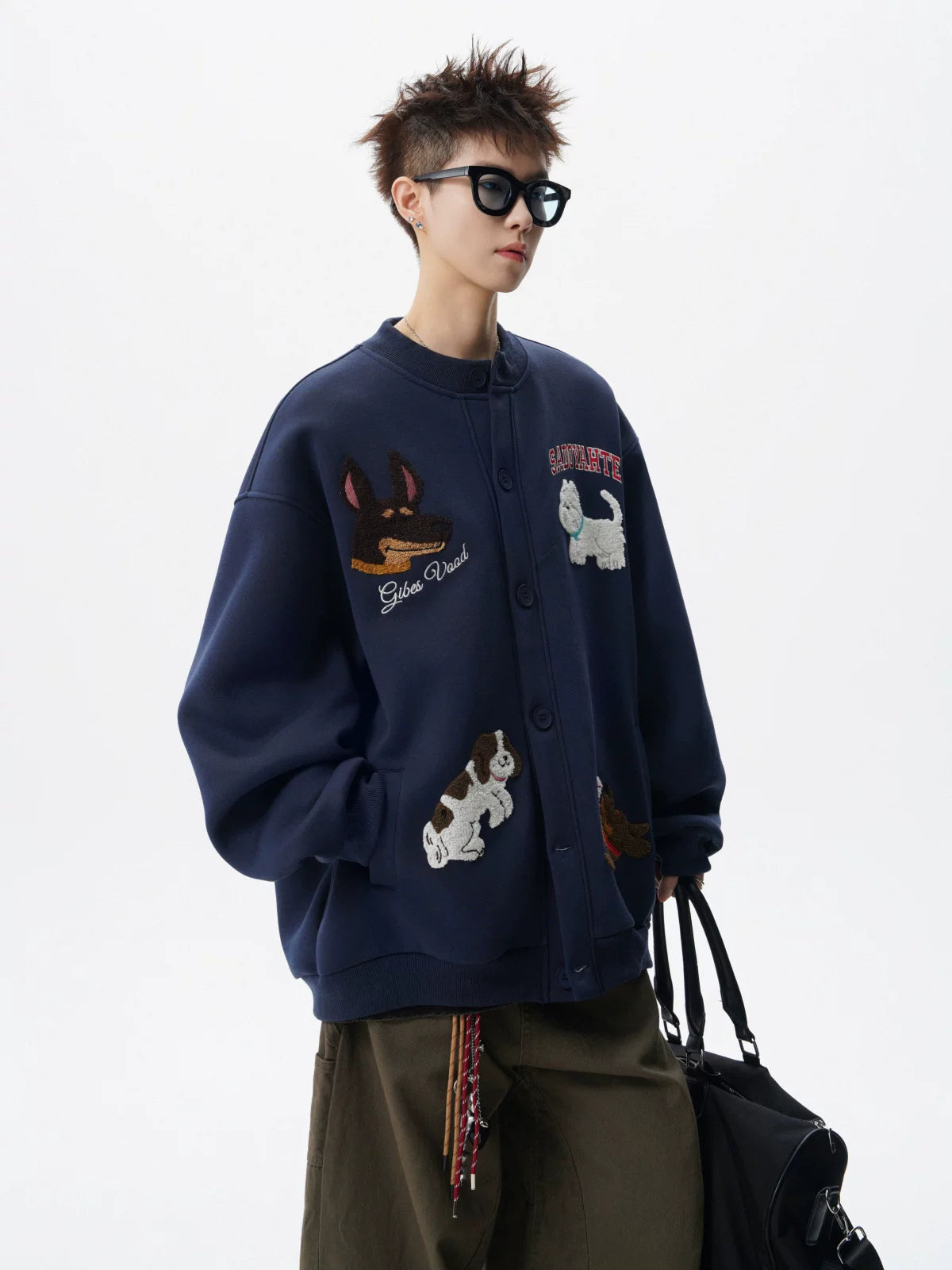 Puppy Parade Fleece Coach Jacket