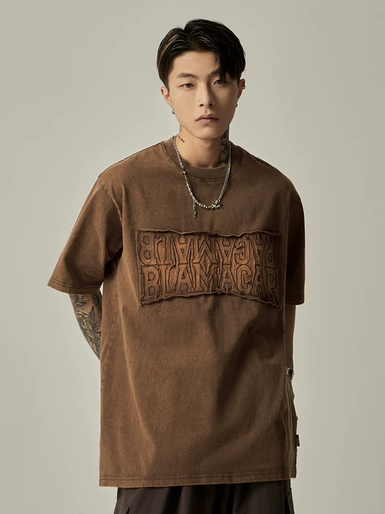 Vintage Washed Oversized Graphic Tee
