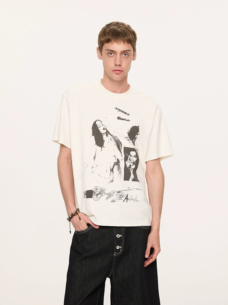 UPF 50+ Graphic Print T-Shirts