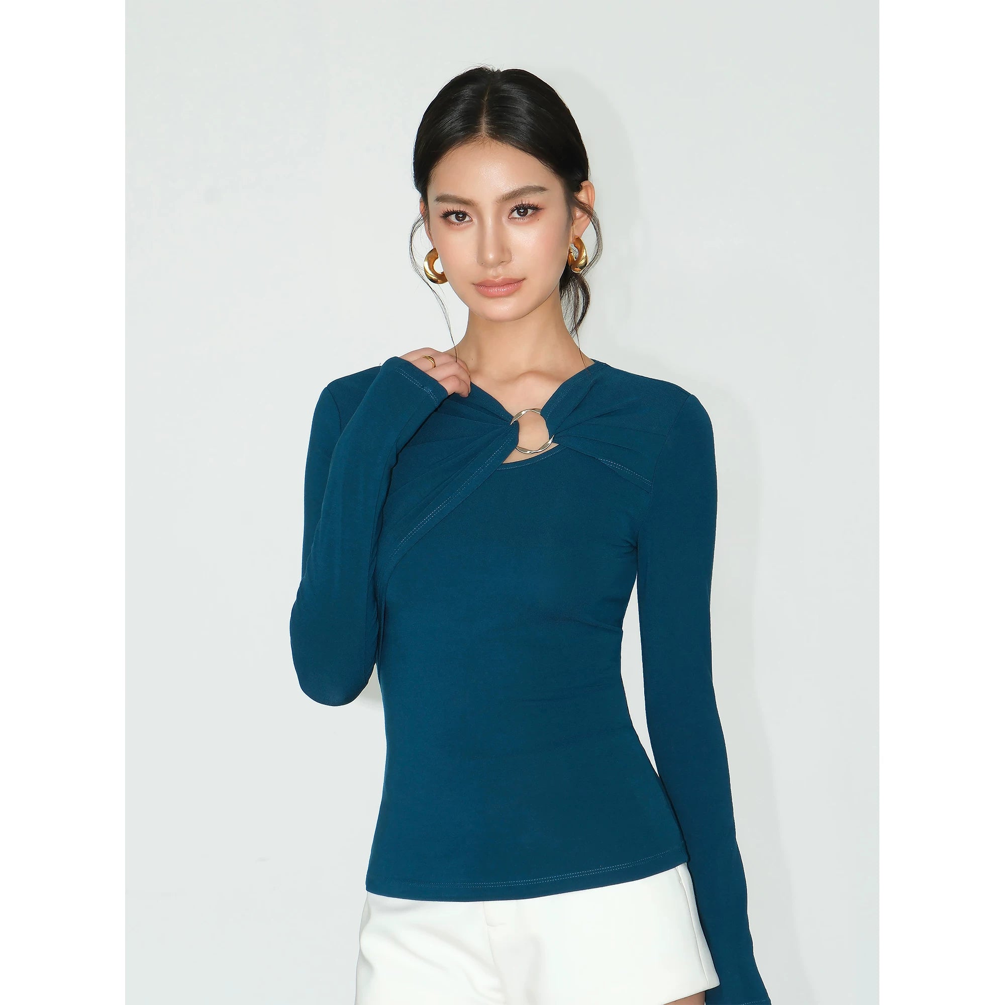 Luna Orbit Ring Top