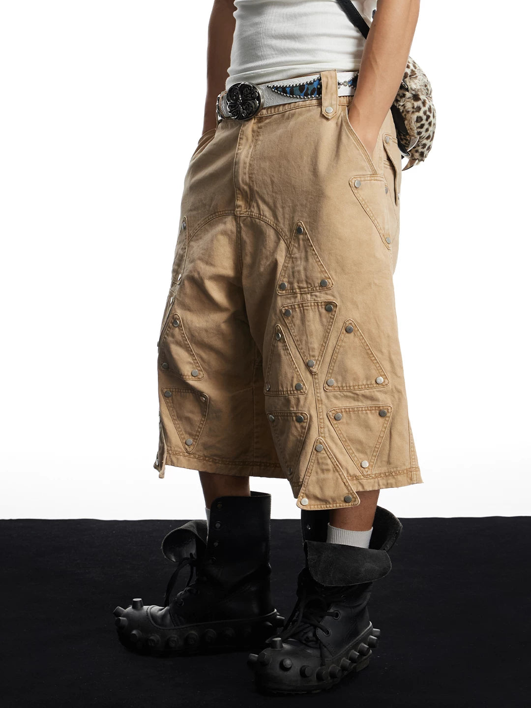 Rivet Panel Utility Long Shorts