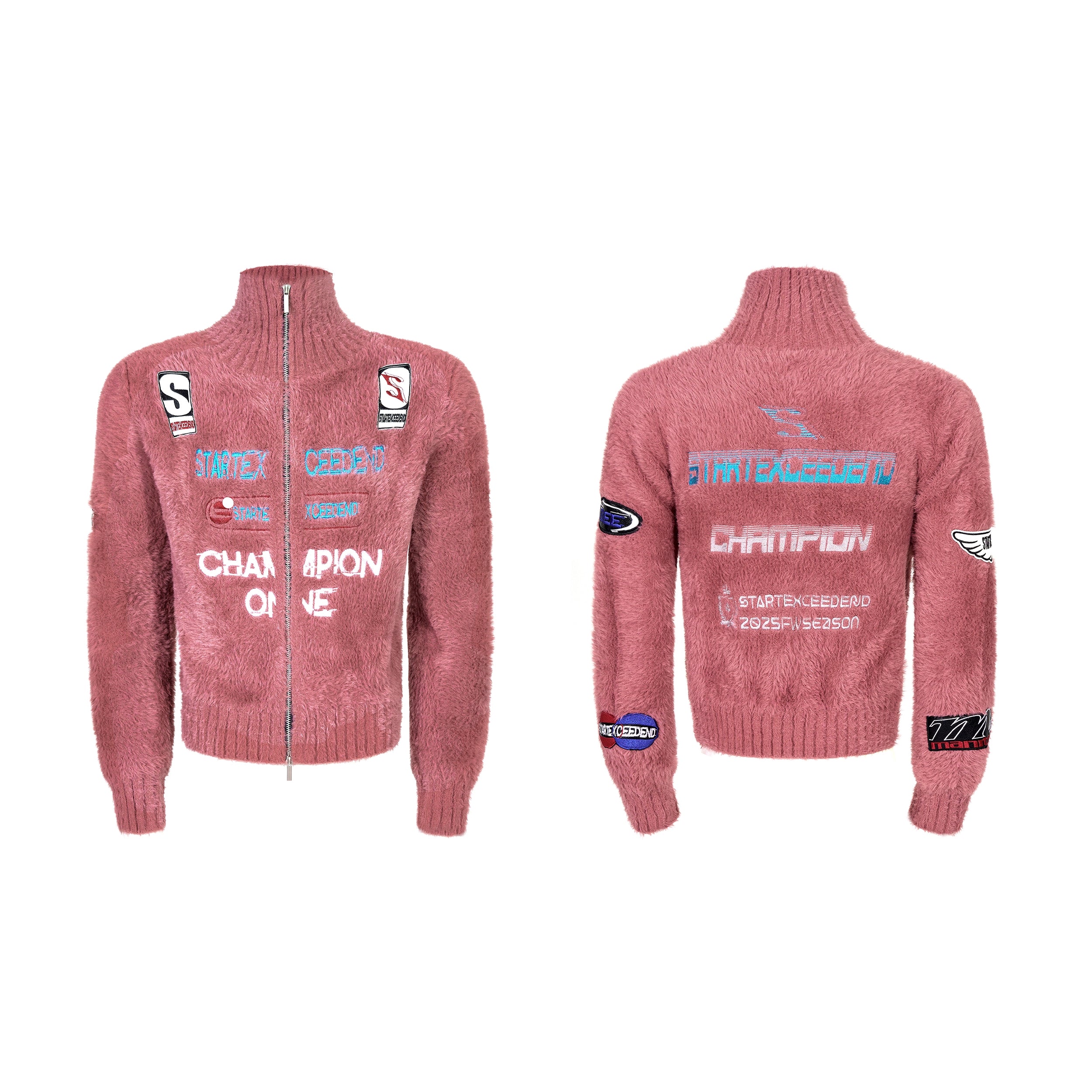 Startex Champion Fuzzy Track Zip-Up