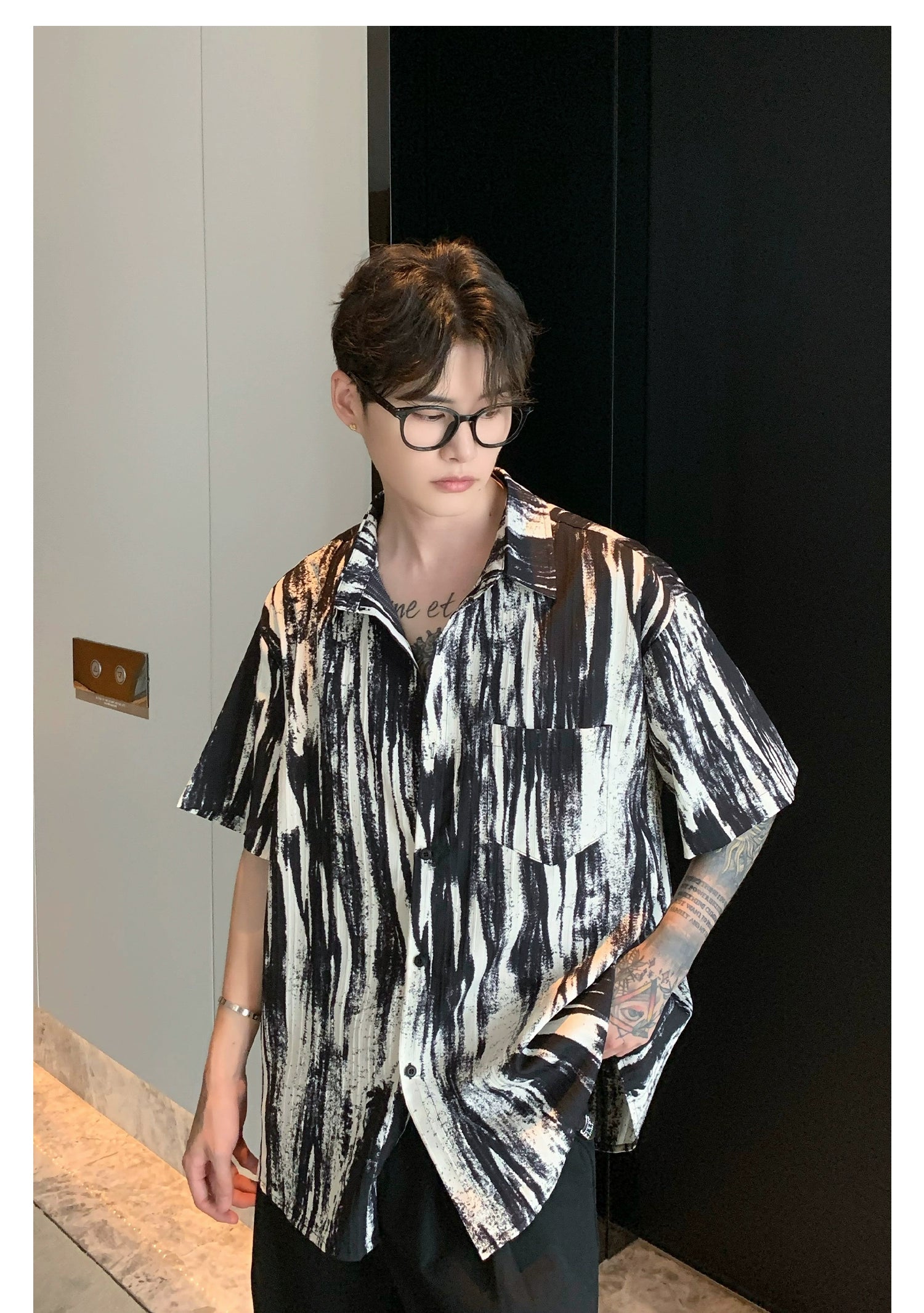Abstract Brush Stroke Shirt