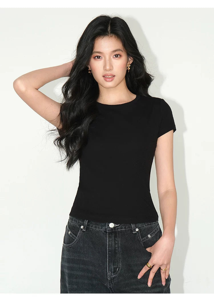 Everyday Sculpt Fitted Crewneck Tee