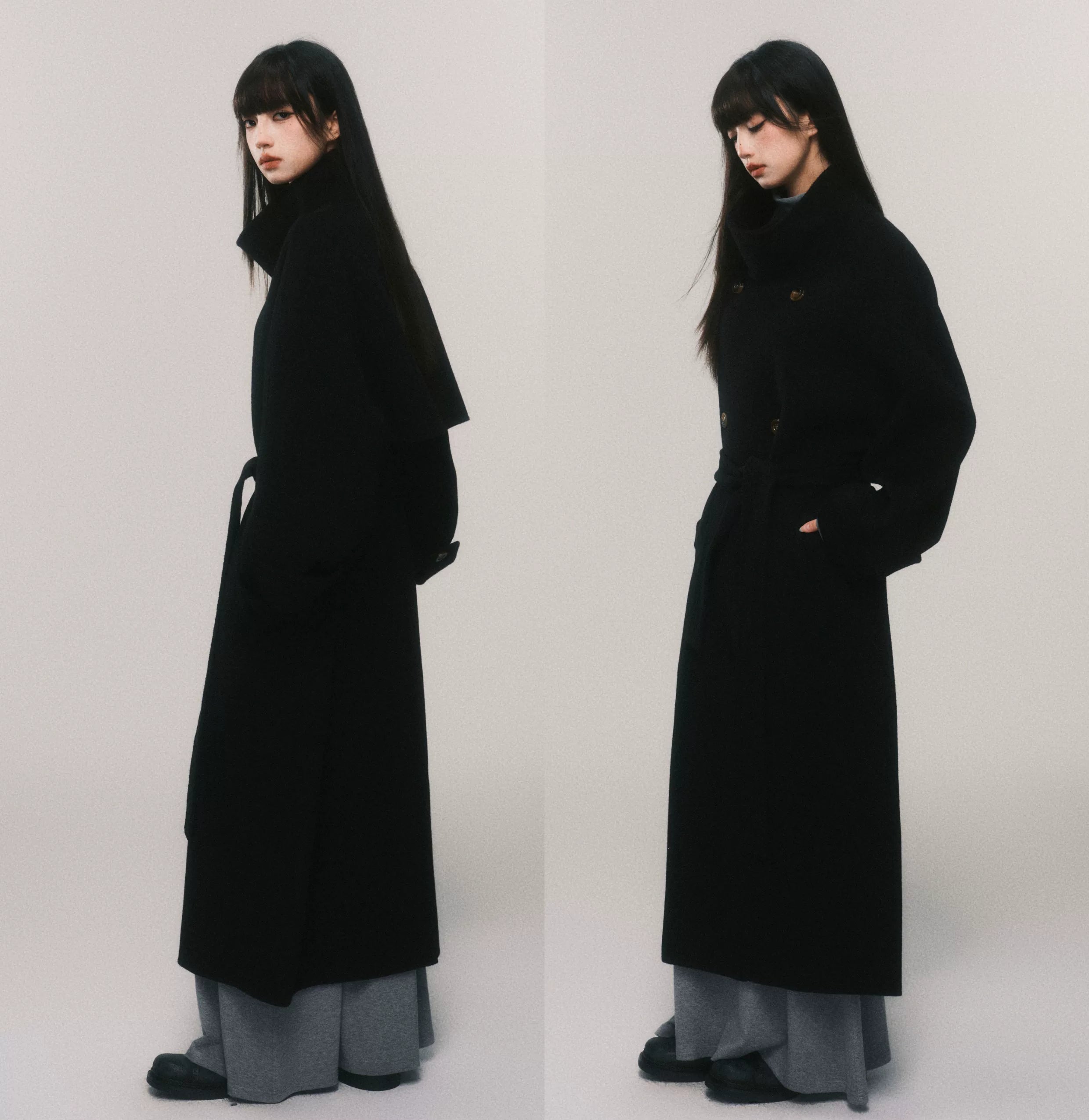 Fogbound Regent Belted Trench Coat