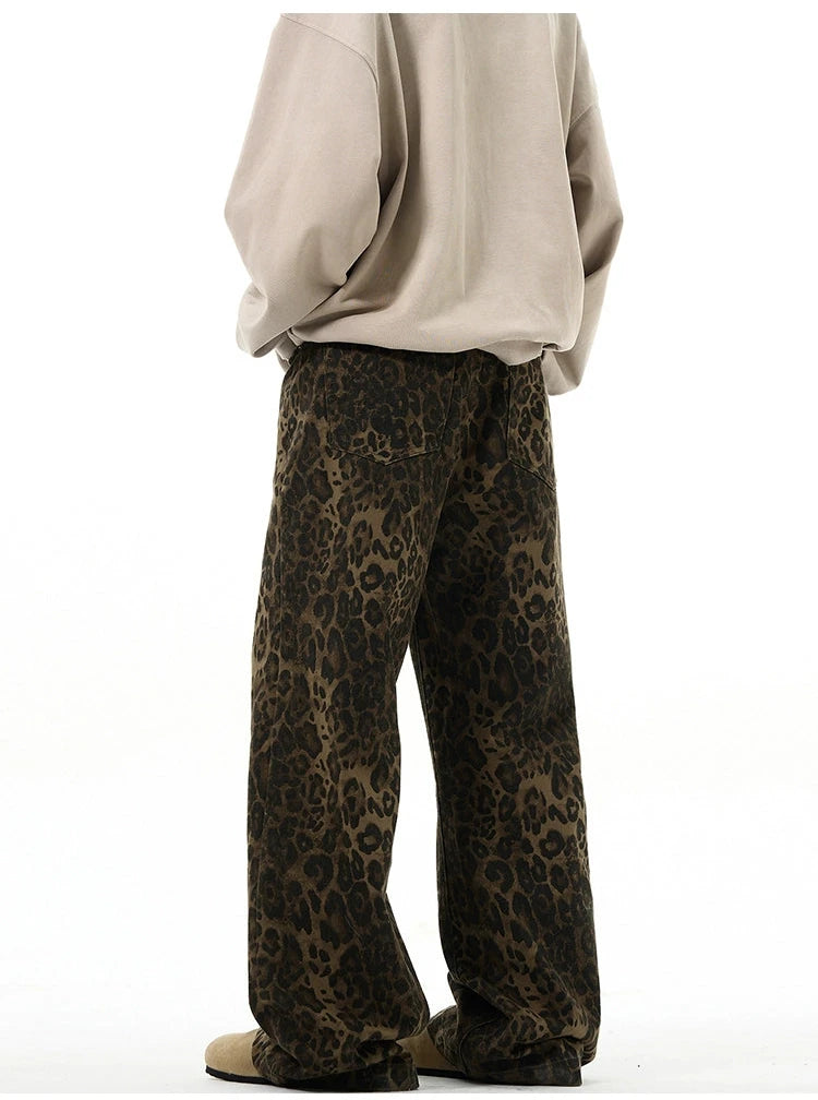 Madwitch Savage Chic Leopard Wide-Bein-Hosen