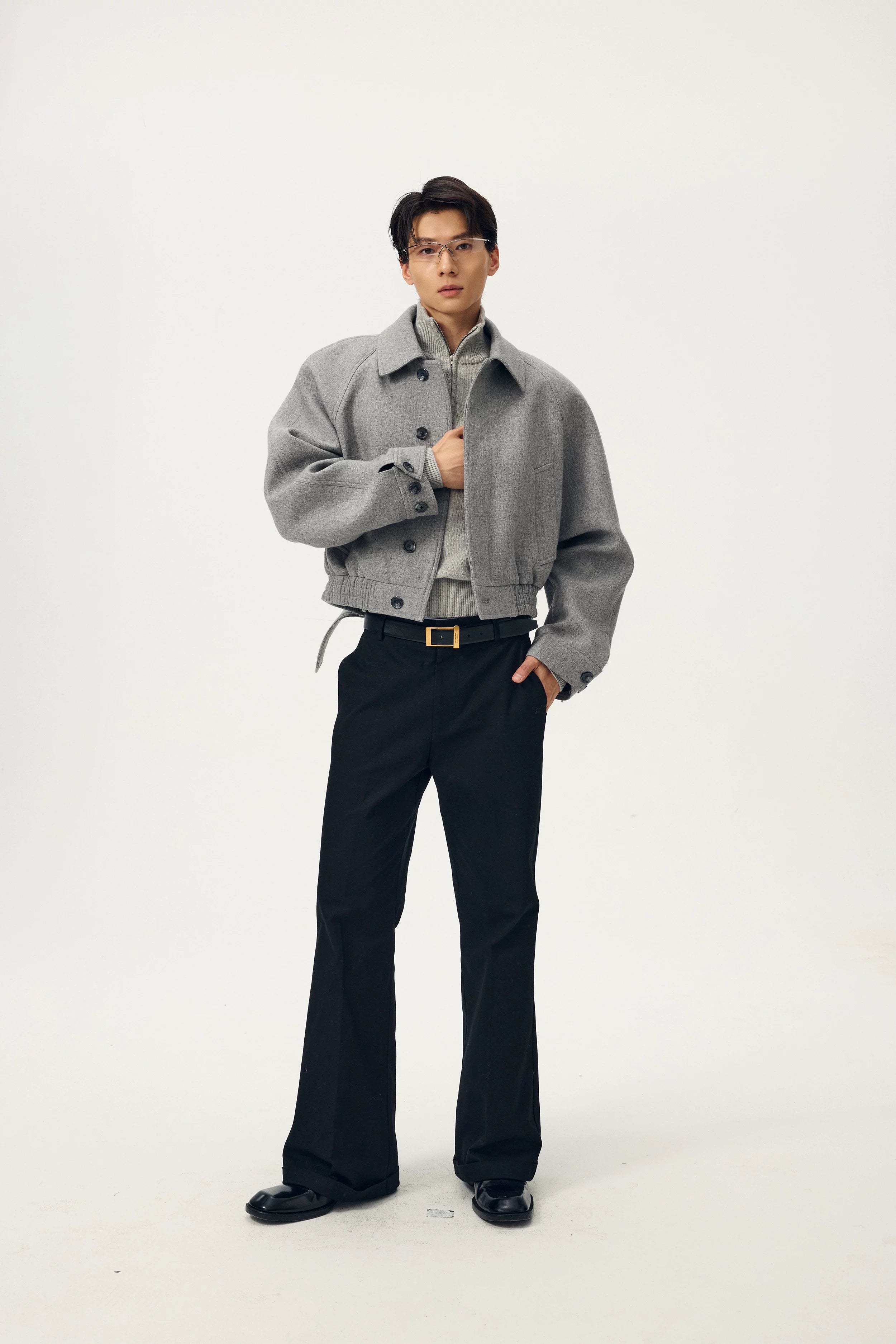 Ebony Line Flare Trousers