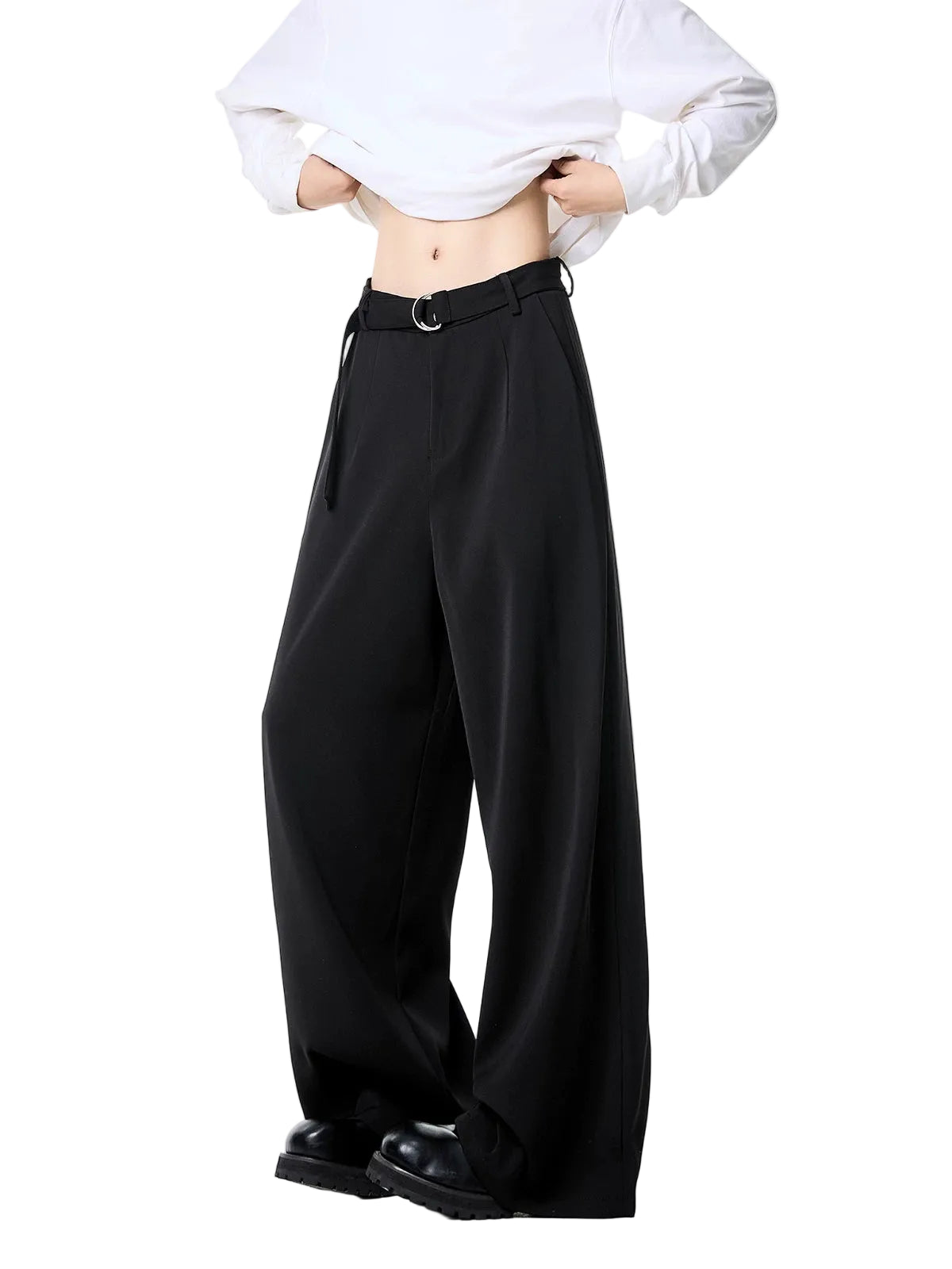 Drift Pleated Wide Trousers