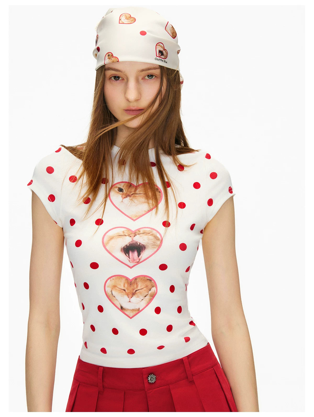 Heartfelt Whisker Dots Tee