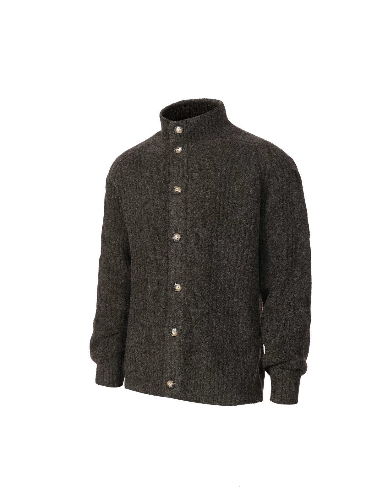 Alden Cable-Knit Button Cardigan