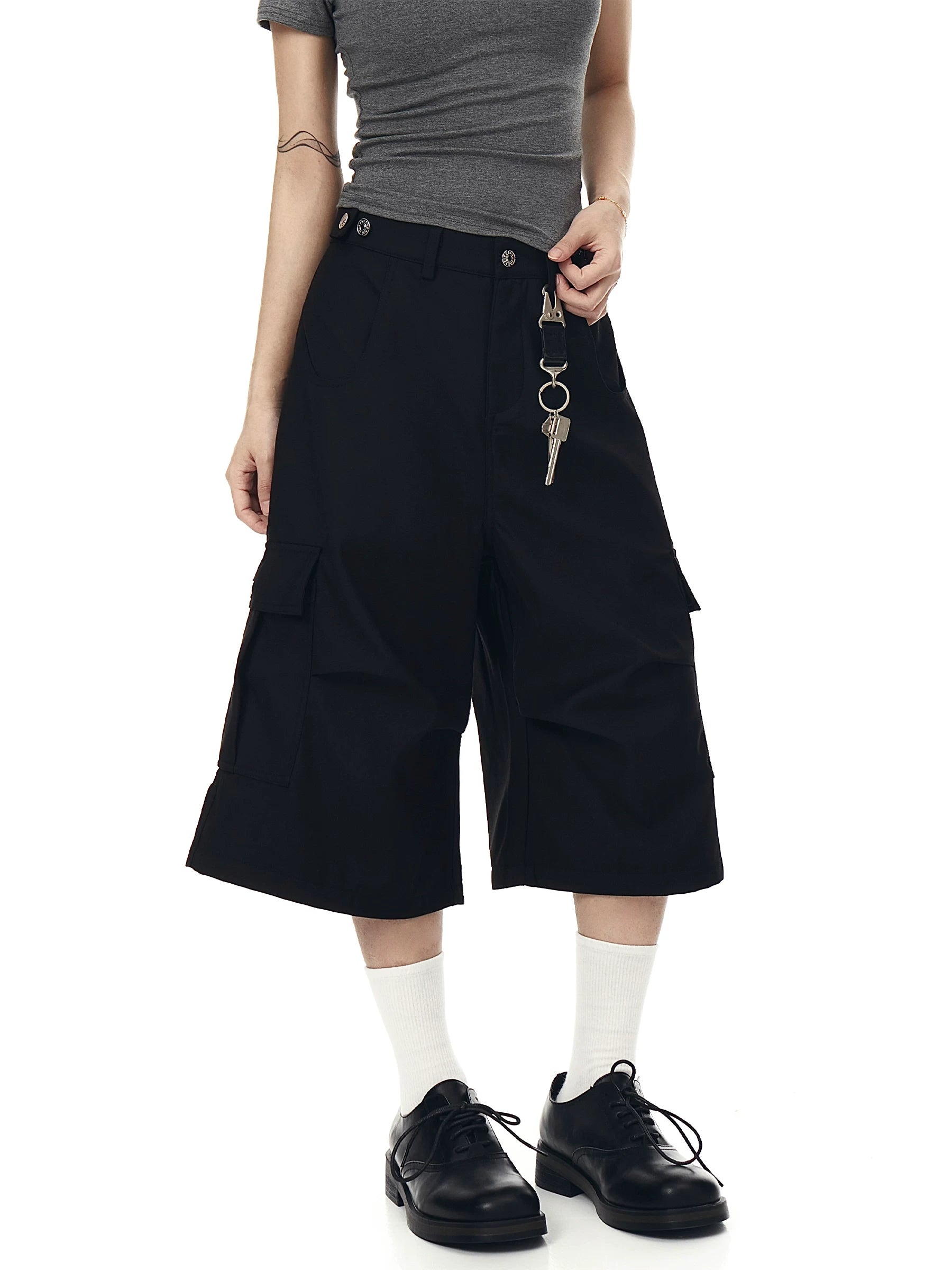 Metro Forge Culotte Cargo Shorts