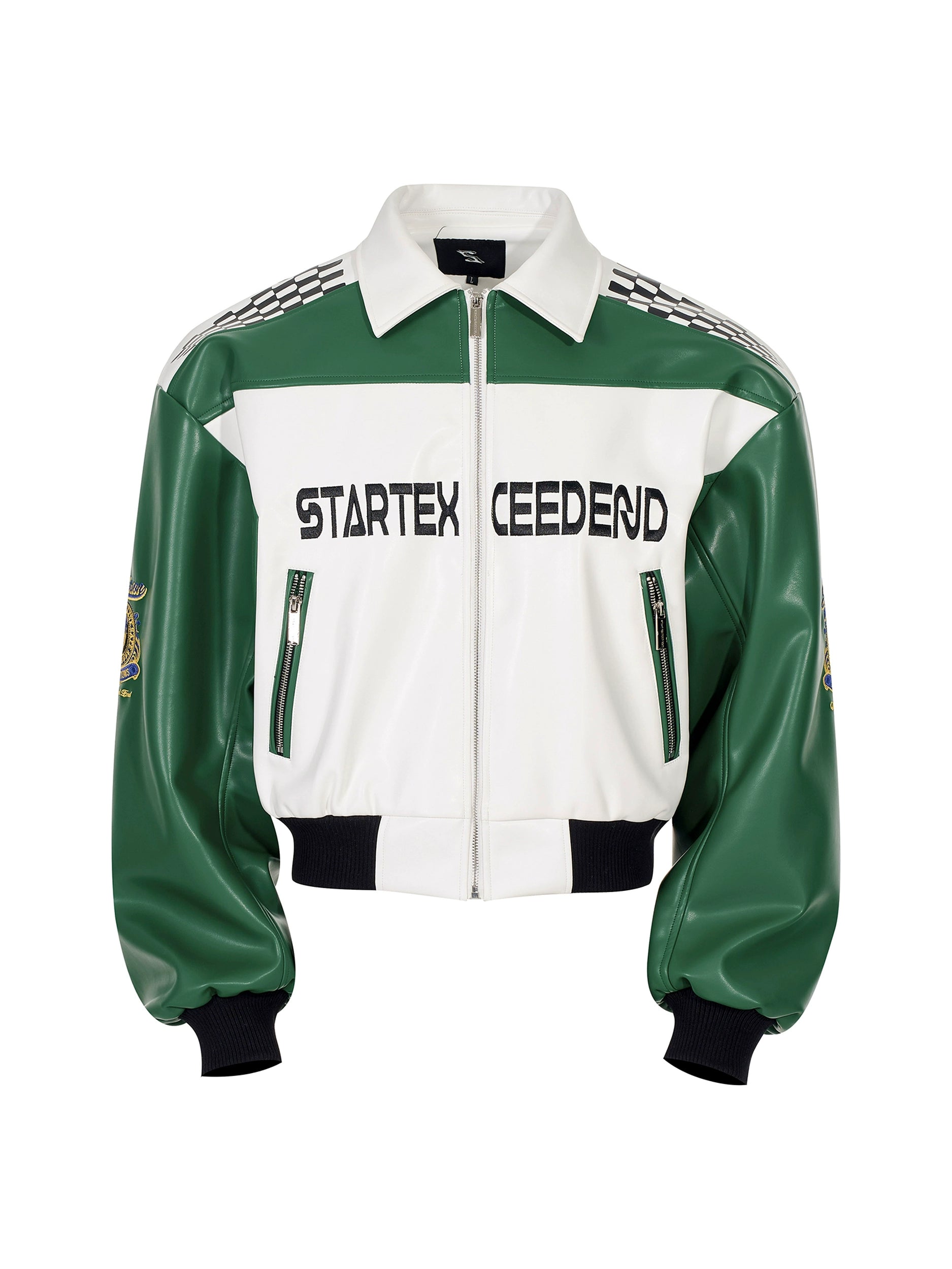 Victory Circuit Moto Varsity Jacket