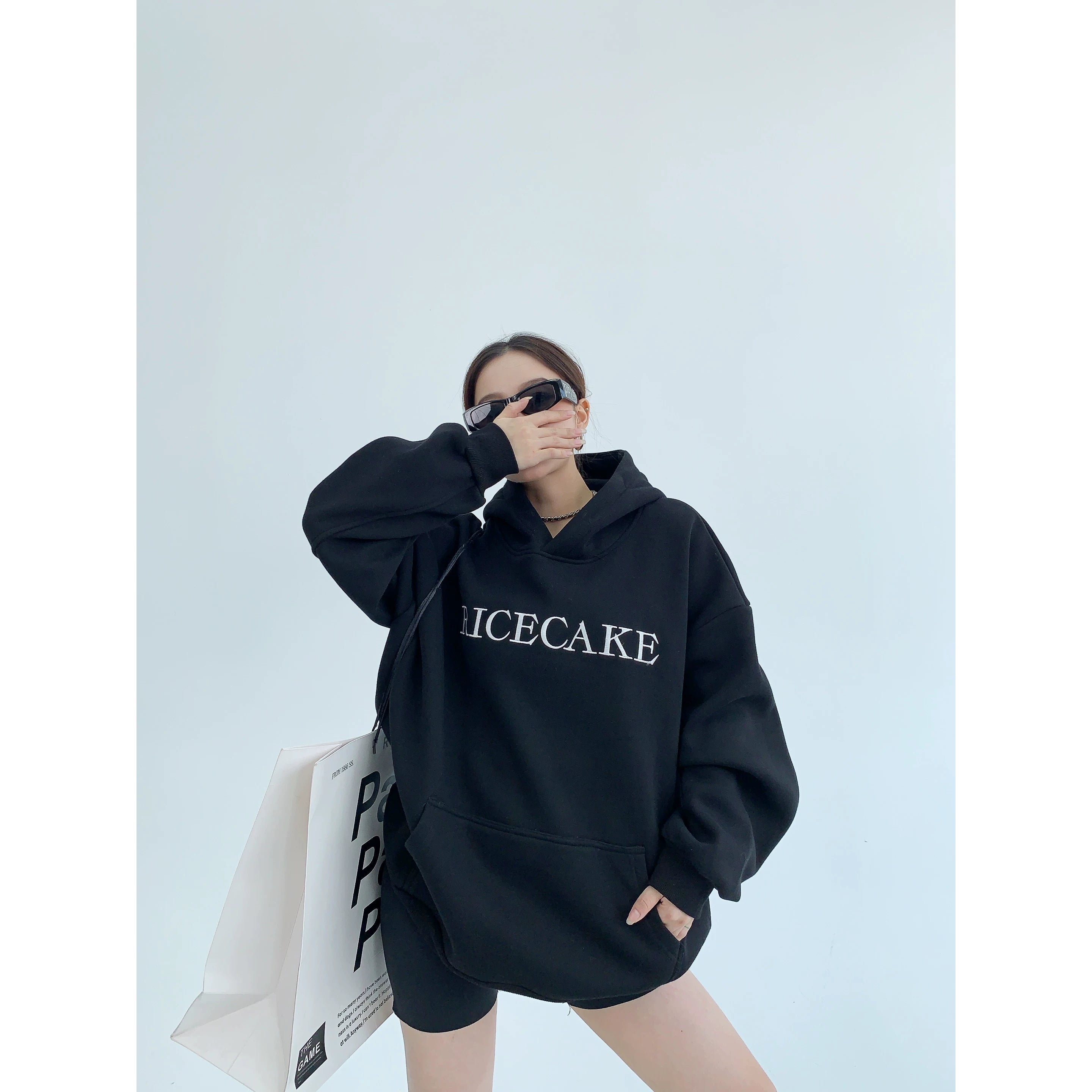 Charcoal Blossom Backstage Hoodie