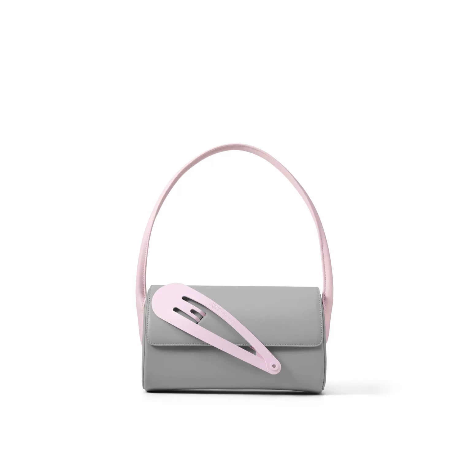 Hairpin Star Convertible Shoulder Bag - Mist Pink / Large
