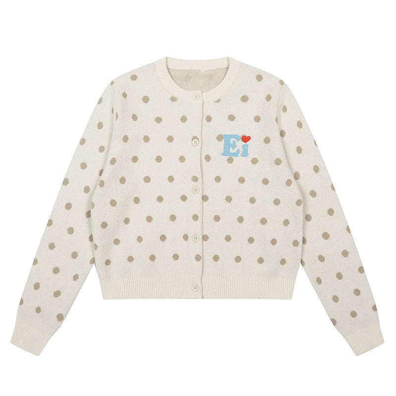 Bubble Pop Dot Cardigan