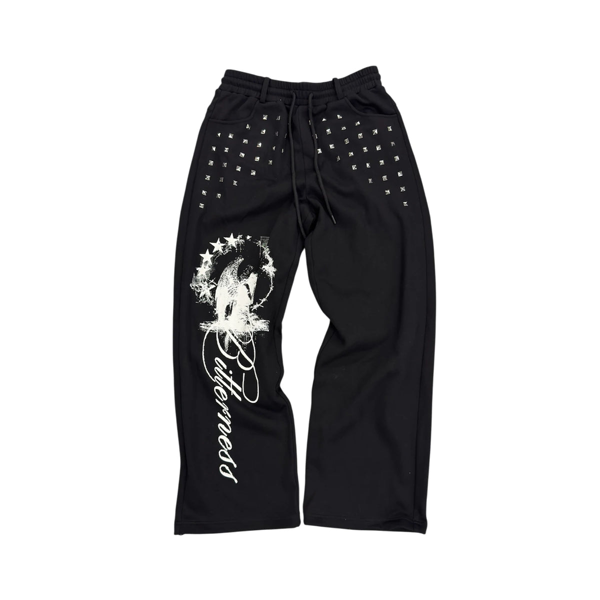 Starfall Renegade Studded Wide-Leg Pants