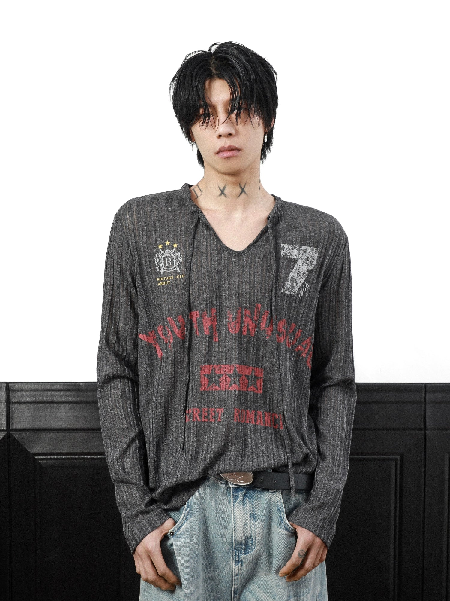 Grunge Street Runner Knit Top