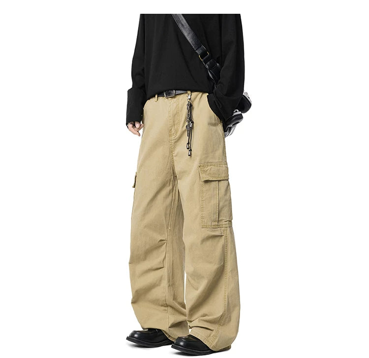 Ashfold Relaxed Cargo Denim Pants