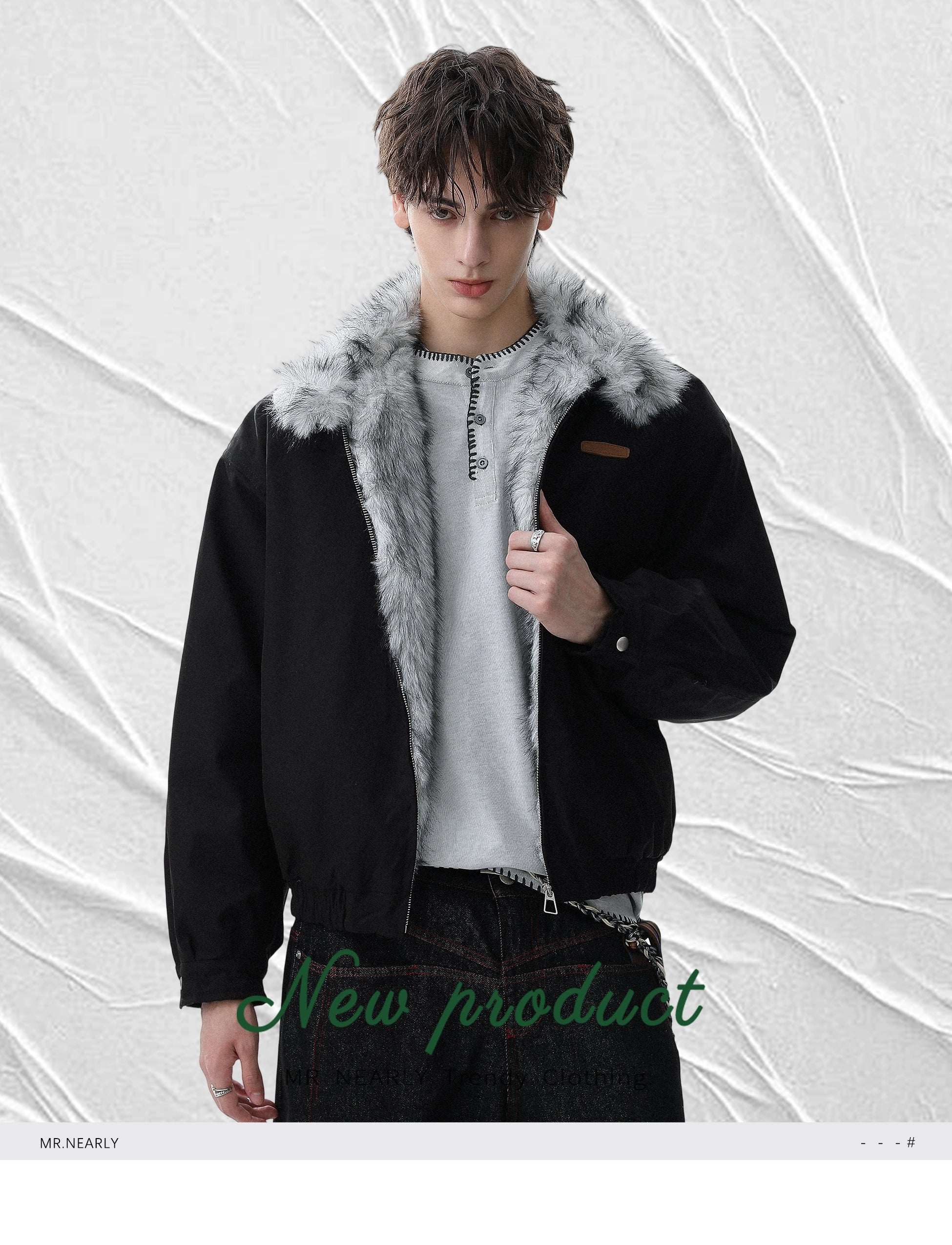 Frost Edge Faux Fur Lined Jacket