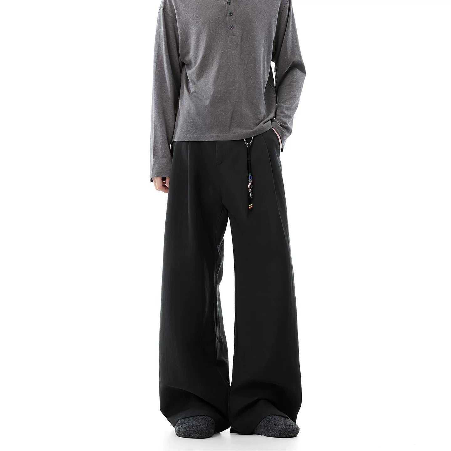 Soft Drift Wide-Leg Trousers