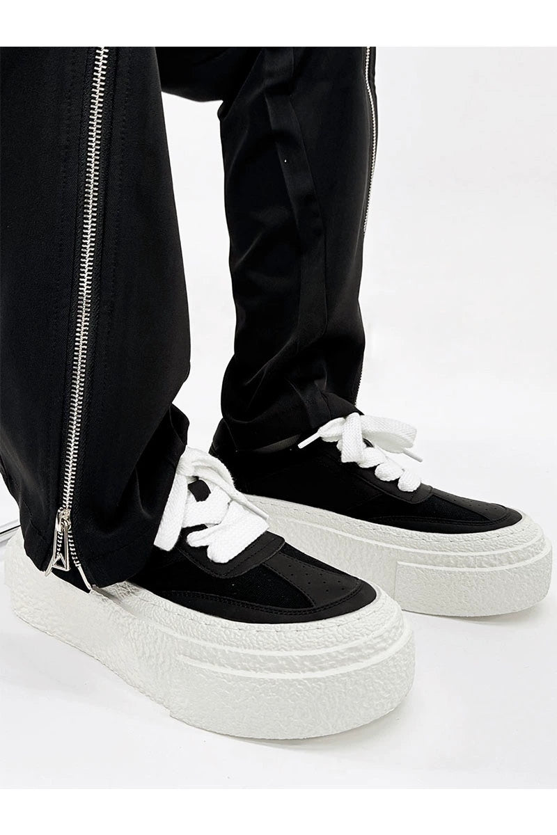 Chunky Textured Sole Sneakers