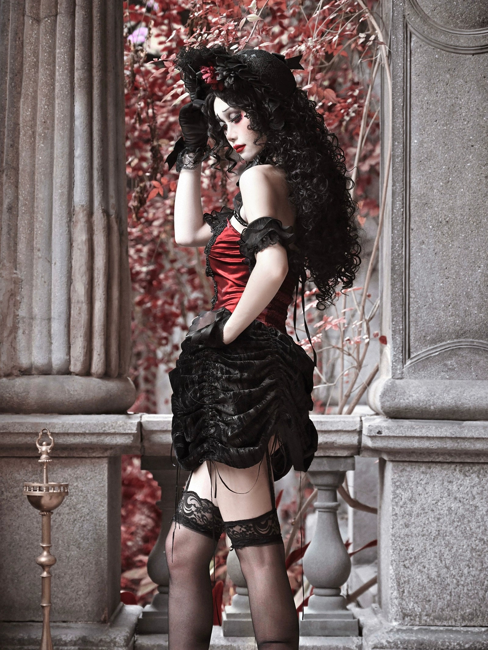 Gothic Victorian Corset Dress