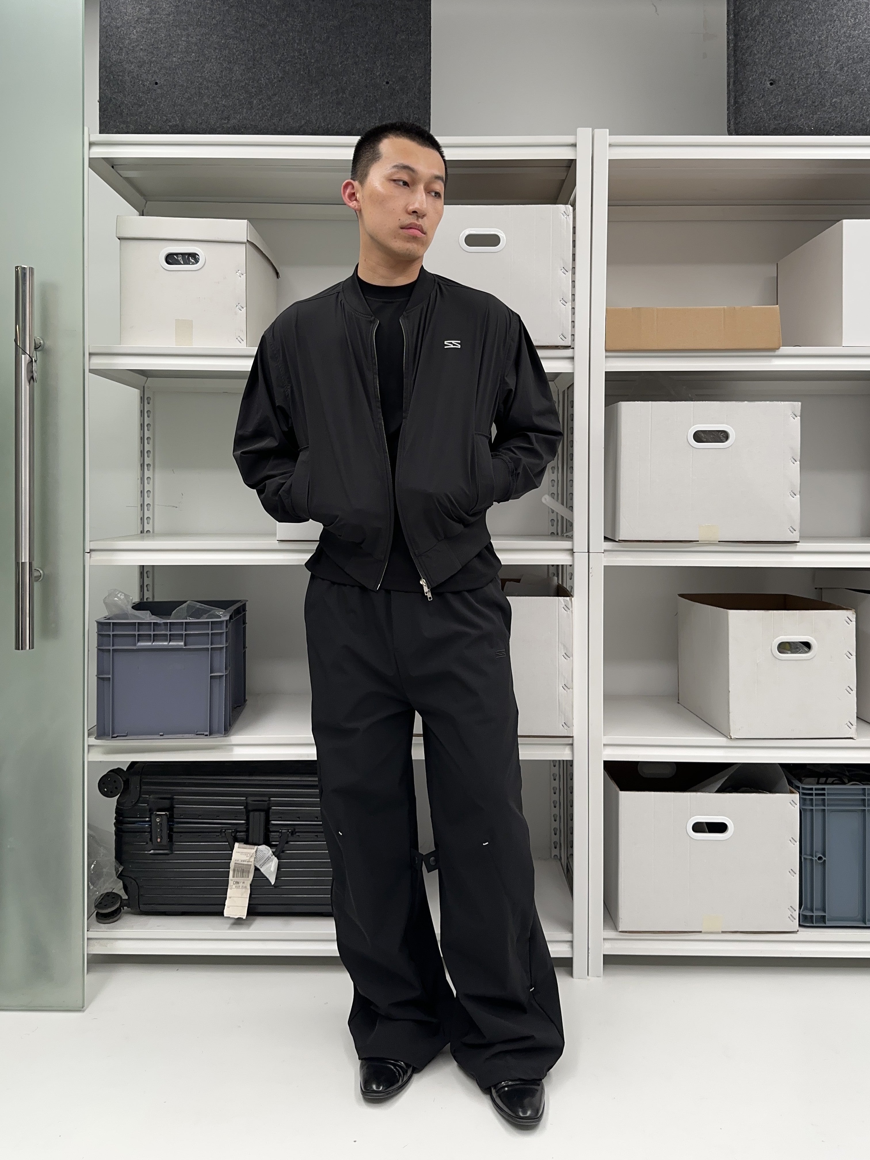Wrinkle-Resistant Lightweight MA-1 Jacket