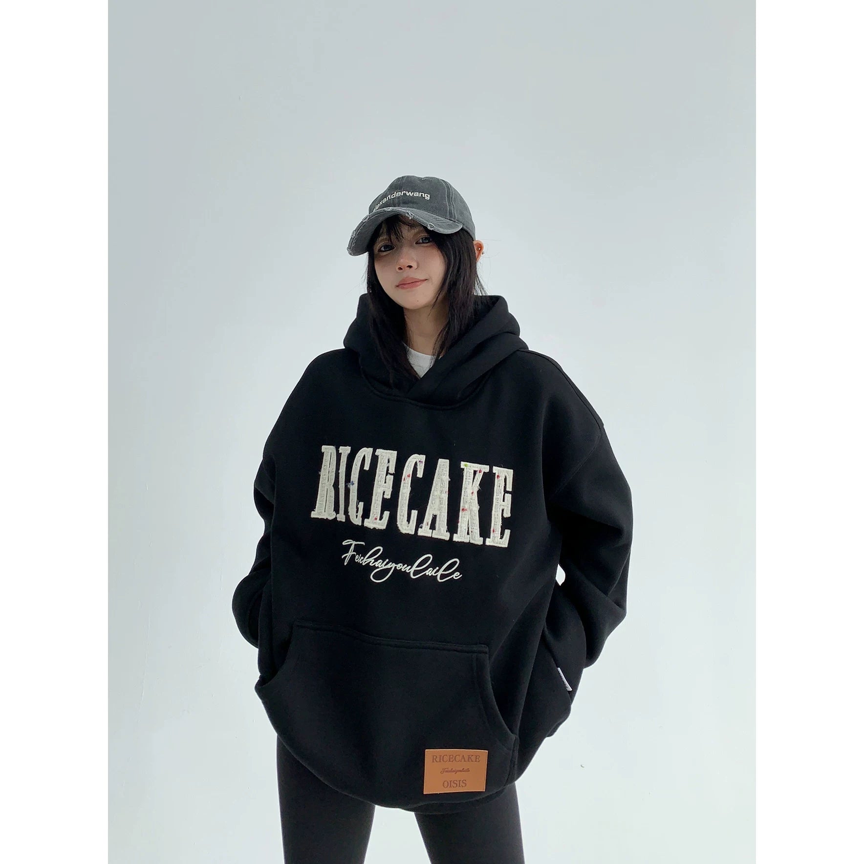 Oversize Bubble Logo Hoodie