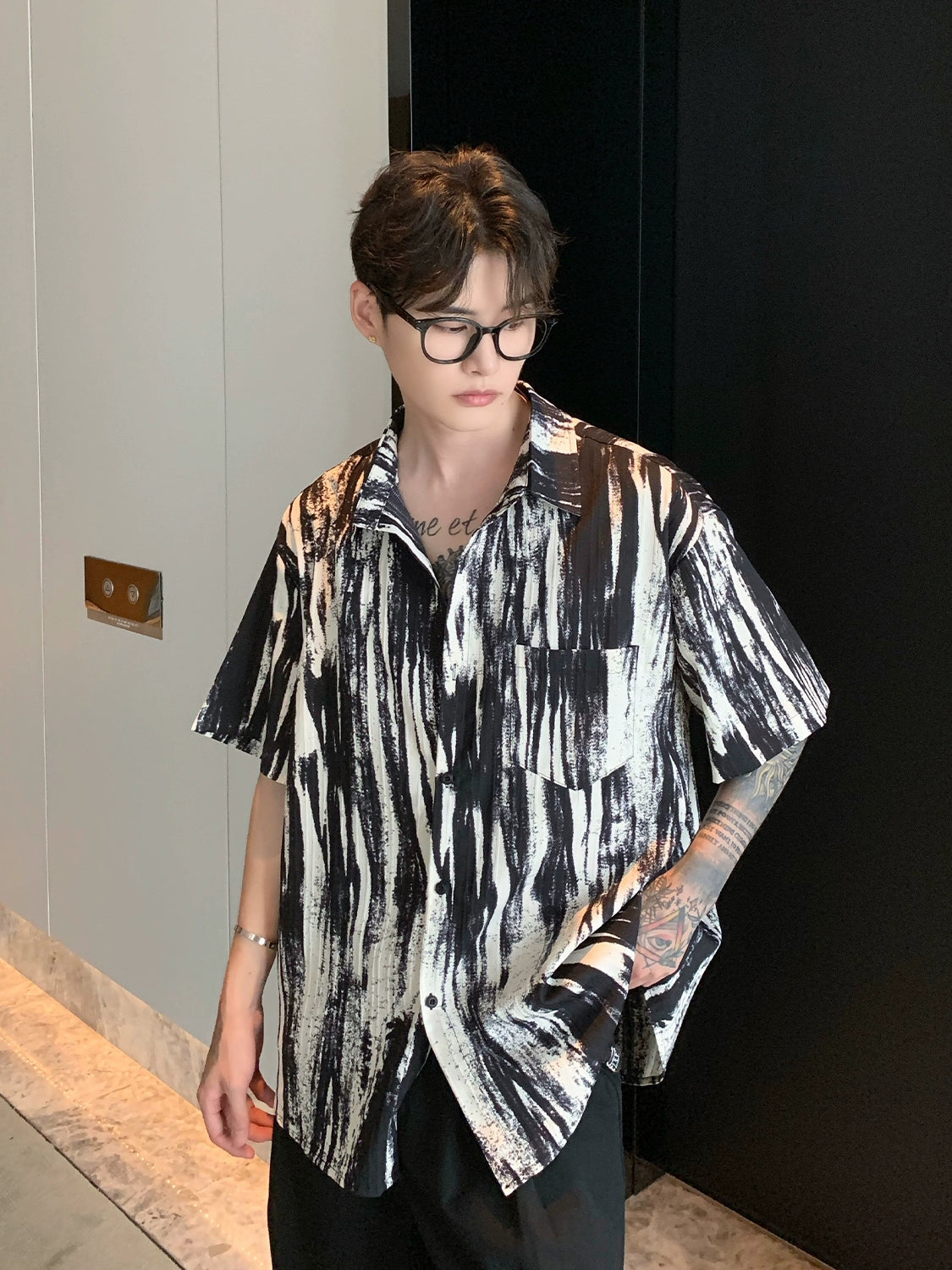 Abstract Brush Stroke Shirt