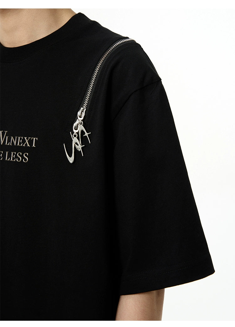 Brave Less Slogan T-Shirt