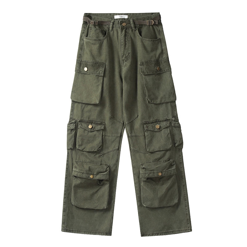Pantalon à jambes larges occasionnels en vrac hip-hop