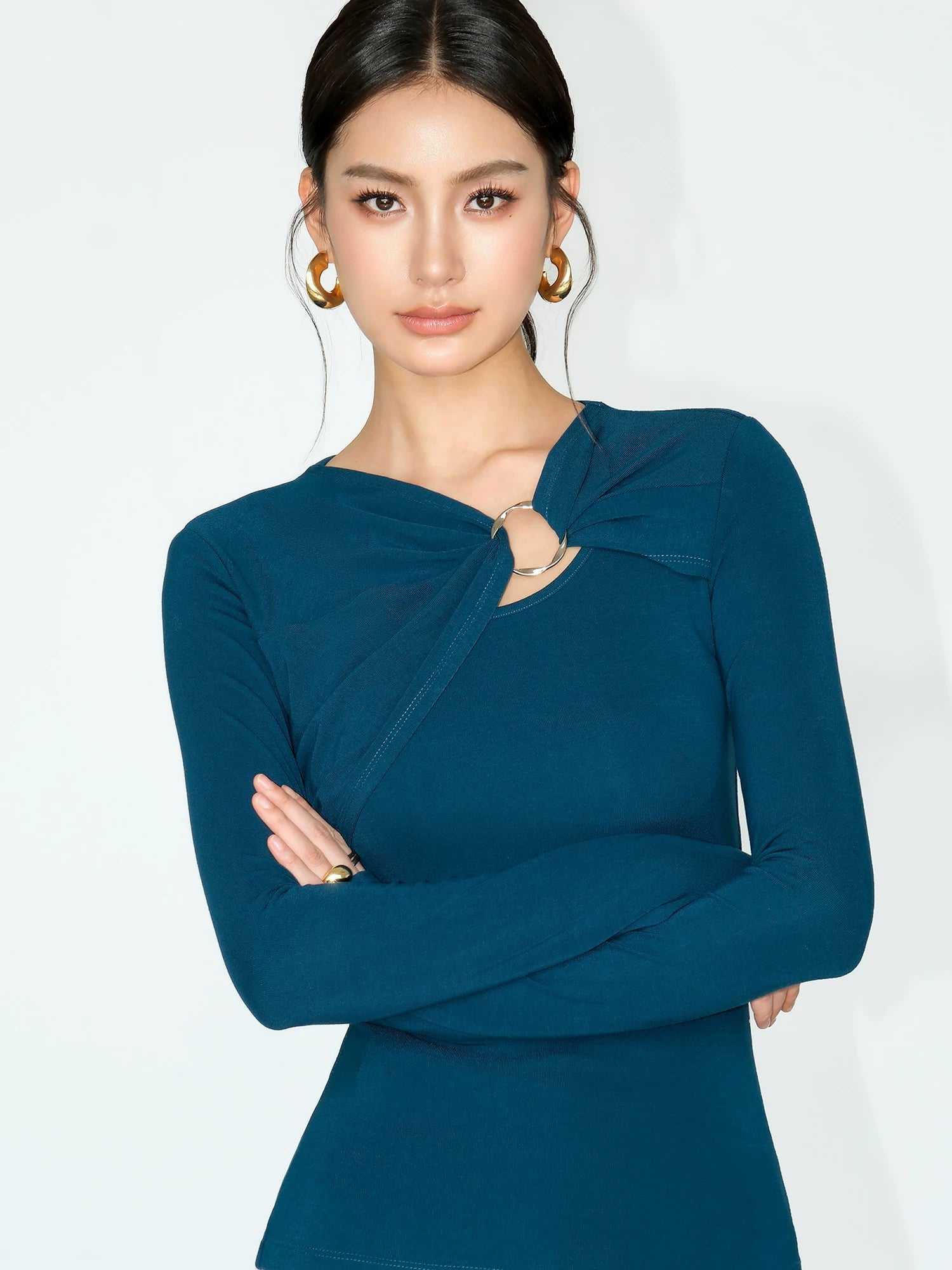 Luna Orbit Ring Top